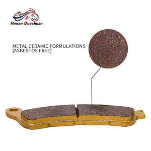 ผ้าเบรกมอเตอร์ไซค์ FA388 สำหรับ HONDA FES 125/150 SH 125i/150/150i 300i <span class=keywords><strong>CBR</strong></span> <span class=keywords><strong>250</strong></span>/600 NSS <span class=keywords><strong>250</strong></span>/300 PS250 SW-T 400/600 CBF 500/600 - Product Image 4