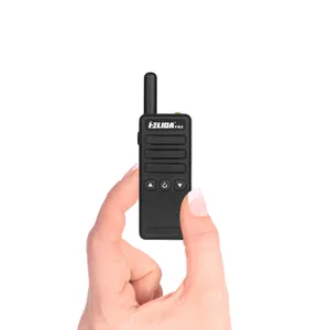 2W Durable UHF Mini Radio bidireccional tamaño de bolsillo, niños Walkie Talkie T-M3