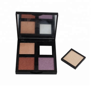 <span class=keywords><strong>Paleta</strong></span> de 4 <span class=keywords><strong>colores</strong></span> con espejo, maquillaje Oem, sombra de ojos de alto pigmento - Product Image 4