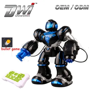 DWI оптовая продажа rc истории танцев обучение Интеллектуальный робот с стрельбой мягкие пули робот