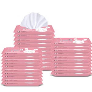 Rounuo-paquete pequeño de <span class=keywords><strong>toallitas</strong></span> húmedas con 10 piezas para el cuidado del bebé - Product Image 6