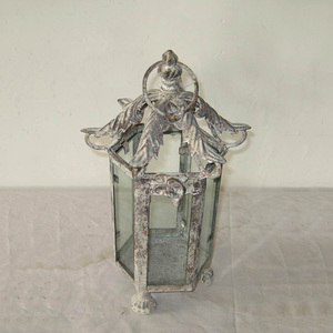 Candelabro <span class=keywords><strong>de</strong></span> hierro <span class=keywords><strong>forjado</strong></span> para exteriores, farol decorativo - Product Image 3
