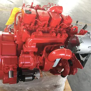 Euro4 Dongfeng รถบรรทุกเครื่องยนต์ดีเซล B125 34ประกอบเครื่องยนต์