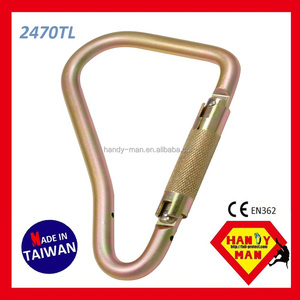 CE เหล็ก40KN ตะขอนั่งร้านบิดล็อคกับ Captive ขาตะขอคาราบิเนอร์ - Product Image 3
