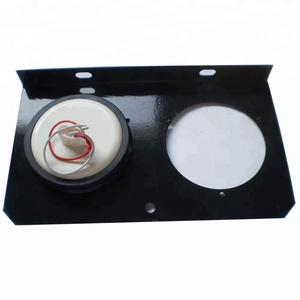 Venta caliente 4 pulgadas redondo camión remolque furgoneta camión LED indicador de Parada lámpara luces traseras lámpara de advertencia con Base de hierro de <span class=keywords><strong>2</strong></span> agujeros - Product Image 3