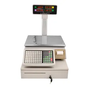 JL910 Receipt Printing Electronic Price Computing Scale with RS-232 and USB