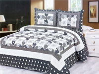 Parure de lit imprimée 3d en polyester et coton, taille king, couvre-lit et couette, bon marché, vente en gros, 2019