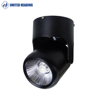 360 Degrés Rotation Lampe D'intérieur 5 W 7 W 10 W 12 W 15 W 20 W COB LED Piste voyant Monté par Surface de Plafond Spot Encastrable