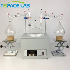 Equipo de destilación de laboratorio Máquina de aceite esencial Kit de destilador de vidrio