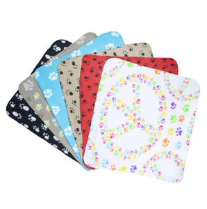 Coperta per cani/<span class=keywords><strong>gatti</strong></span> doppia peluche 100% poliestere stampato a maglia tenere al caldo coperta per animali domestici in pile polare fabbrica di porcellana - Product Image 5