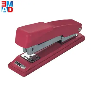 Fabrik-preis klassische rot standard desktop 18 blatt papier verbindlich hand metall hefter büro