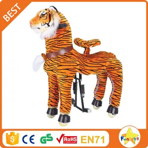 Funtoys CE caballo de juguete con ruedas, caballito de madera decorativos, caballo mecánico - Product Image 1