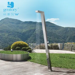Novo design painel para hotéis e piscinas chuveiro ao ar livre fabricante S307
