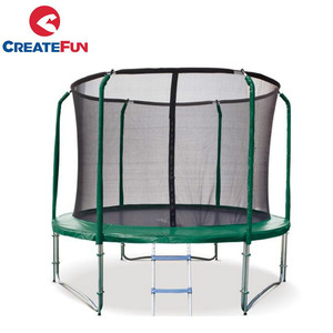CreateFun 6ft <span class=keywords><strong>8ft</strong></span> 10ft 12ft 14ft 15ft 16ft TUV GS CE Giá Rẻ Lớn Vòng <span class=keywords><strong>Trampoline</strong></span> Ngoài Trời Với Bao Vây An Toàn Net - Product Image 4