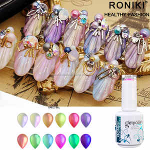 RONIKI esmalte gel para <span class=keywords><strong>unas</strong></span> gel de concha se vender mucho - Product Image 6