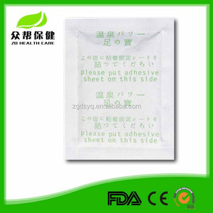 Zhongbang venta caliente máscara del pie parche de desintoxicación pie hígado limpieza eliminar la toxina almohadilla del pie - Product Image 2