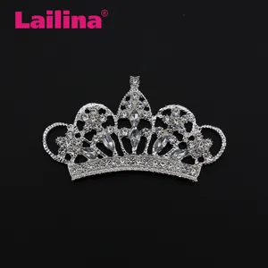 Multicolor TIARA CROWN crystal Rhinestone Brooch