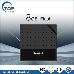 <span class=keywords><strong>KM8</strong></span> P 4 K TV Box Amlogic S912 Octa Core CPU del Androide 7.1 1 GB + 8 GB - Product Image 1