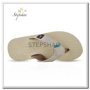 <span class=keywords><strong>Chanclas</strong></span> <span class=keywords><strong>de</strong></span> Eva desnuda personalizadas para <span class=keywords><strong>hombre</strong></span>, zapatillas <span class=keywords><strong>de</strong></span> playa <span class=keywords><strong>de</strong></span> verano, sandalias planas informales, plantilla <span class=keywords><strong>de</strong></span> PVC transpirable, forro <span class=keywords><strong>de</strong></span> cuero genuino barato - Product Image 3