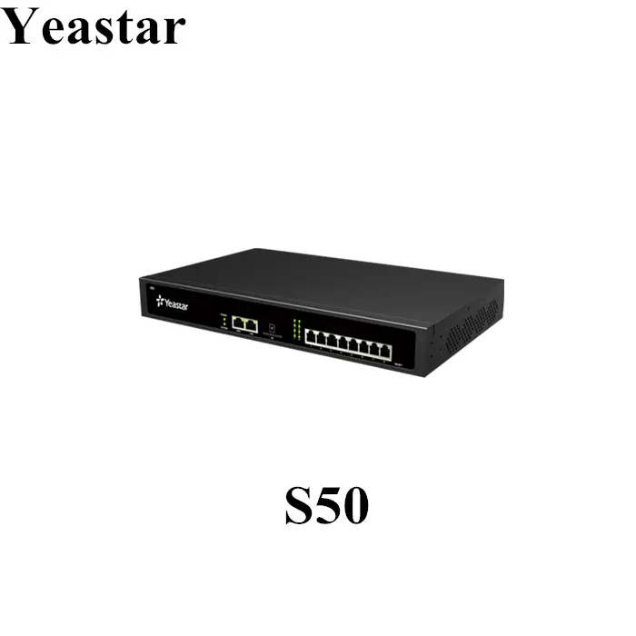 Schnelle Installationen und Plug & Play VoIP PBX Yeastar S50