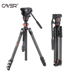 Chất lượng tốt Cayer CF2451H4 linh hoạt chân máy tripod chuyên nghiệp dslr máy ảnh tripod - Product Image 1