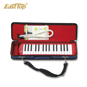 Niños juguete rojo 32 teclas acordeón piano <span class=keywords><strong>melodica</strong></span> con bolsa de transporte - Product Image 3