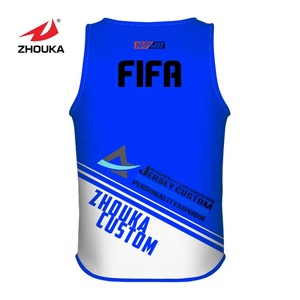 Oem Service Custom Your Own Full Sublimation Football Vest Quick Dry Mesh Soccer <strong>Training</strong> <strong>Bibs</strong> for Adult or Kids - Product Image 6
