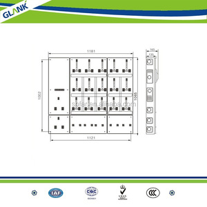 15 famiglie monofase metro plastica armadio di distribuzione con principale scatola di controllo - Product Image 2
