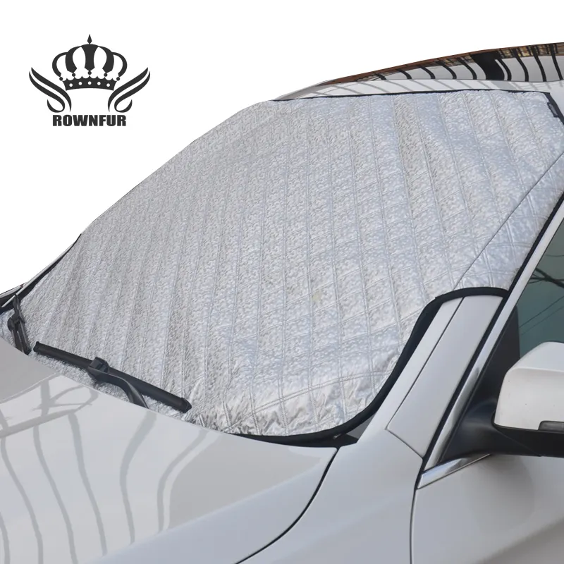 אוניברסלי רכב שמש הגנת כיסוי תיקון מתקפל עמיד למים מושלם נגד UV קרני שמש אבק קרח שלג שמשות כיסוי