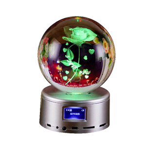 Bola de cristal transparente de <span class=keywords><strong>Feliz</strong></span> <span class=keywords><strong>Navidad</strong></span>, cristal K9 de 80mm, personalización promocional - Product Image 4