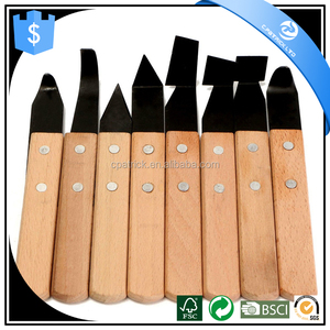 Cpatrick 8 gói bằng gỗ xử lý thép không gỉ cắt tỉa công cụ cắt tỉa dao dao công cụ đất sét điêu khắc cho khắc, tạo hình, C - Product Image 5