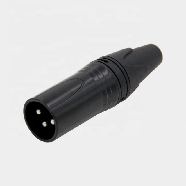 OEM Factory Support Intercom Headset with XLR Male 220v Connector 3 Pin Copper Cable High Mechanical Stability Shielded Coupling