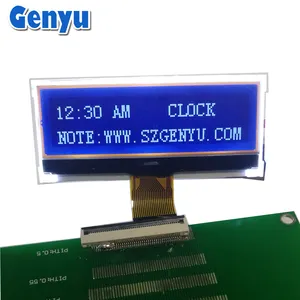 Oled Display Factory Customized STN Blue Background Dot Matrix LCD Modules I2C SPI Interface 128X64 Graphic LCD Display With PCB Board