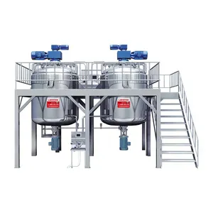 LIENM Detergent Soap Making Machine Mixer Soap Production Line Mixer Blender Cosmetic Making Machine Homogenizer