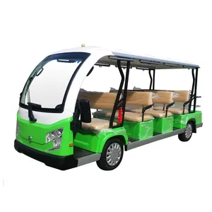 큰 전원 12 인승 Voiturette 골프 Electrique 10 Seater 골프 카트