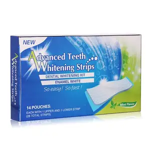 Mint Teeth Whitening Strips Other Oral Hygiene Products OEM Teeth Whitening Strips Private Label