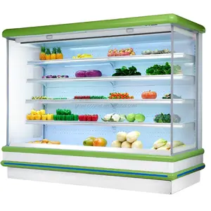 Supermarkt Open Dairy Cabinets Remote Multi decks Open Chiller