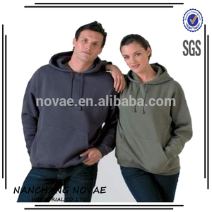Llano 100% poliéster sudaderas con capucha de lana de los pares de <span class=keywords><strong>la</strong></span> chaqueta con capucha - Product Image 1