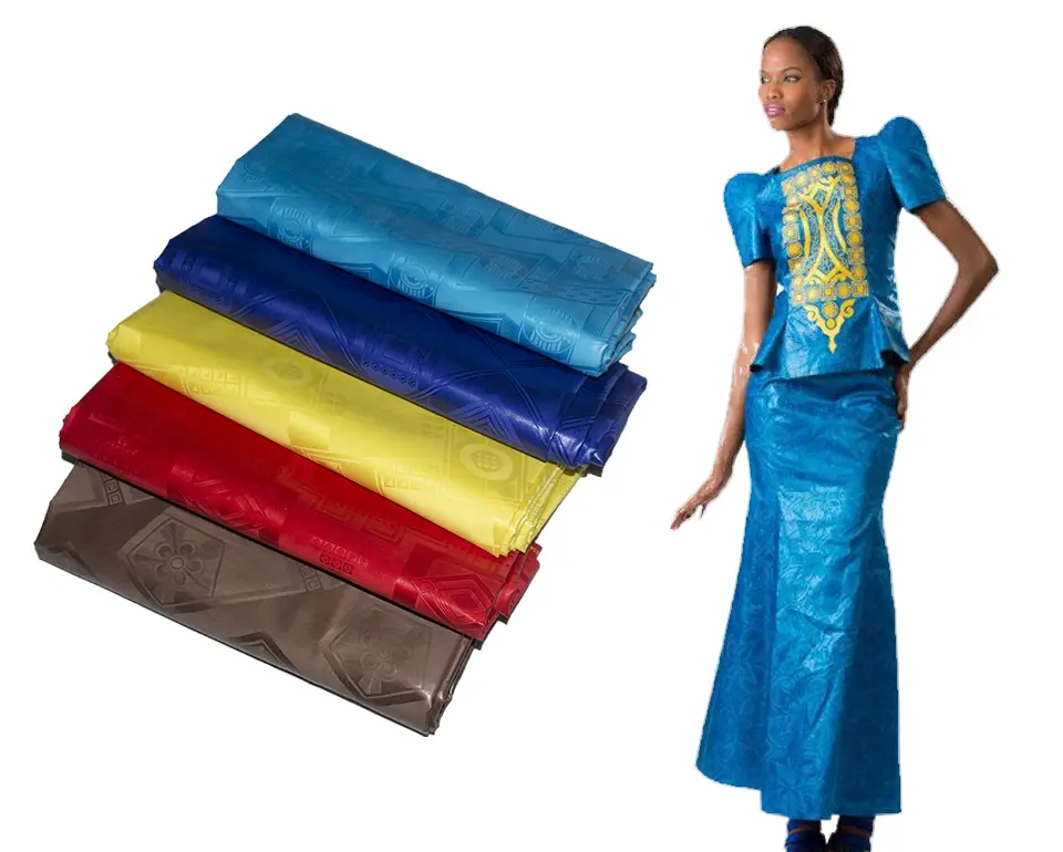 African bazin riche fabric 2023 brocade bazin riche latest high quality jacquard fabric for men clothing 10yard/lot
