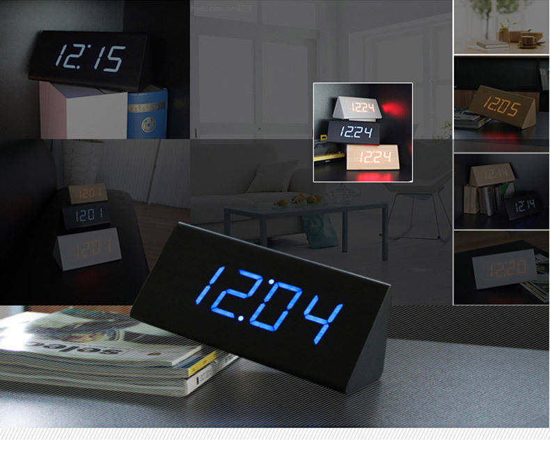 Zogift 2018 동향 우수한 디지털 배터리 테이블 알람 시계 - Product Image 5