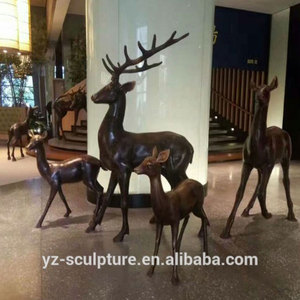 Outdoor <strong>Garden</strong> Life Size Bronze Stag Casting Life Size Brass Bronze Deer <strong>Garden</strong> Statues <strong>Sculpture</strong> <strong>for</strong> <strong>Sale</strong> - Product Image 5