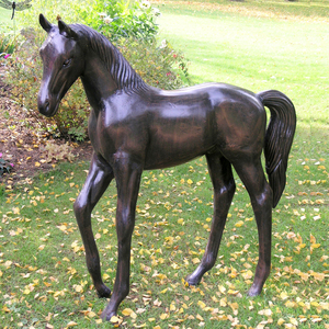 Chinese bronze <strong>horse</strong> cheap statue <strong>statuette</strong> - Product Image 1