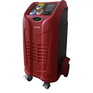 R134a Refrigerant Recycling AC recovery machine for passenger cars AC service station with database