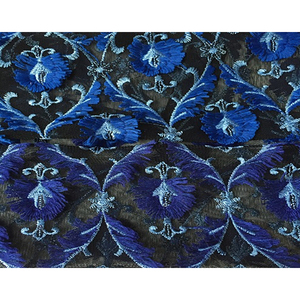 POLY MESH BRODERIE 51 "/52", broderie dentelle tissu perlé - Product Image 1