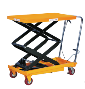 Hydraulic Foot Operated Double Scissor Lift Table Cart/Hand Truck Scissor <strong>Platform</strong> - Product Image 6