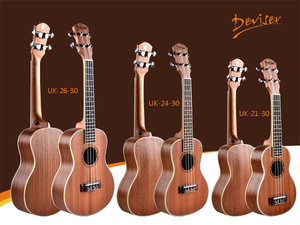 <span class=keywords><strong>Ukulele</strong></span> <span class=keywords><strong>Deviser</strong></span> en acajou Uk24-30 <span class=keywords><strong>Concert</strong></span> <span class=keywords><strong>Ukulele</strong></span> électrique - Product Image 2