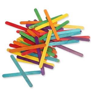 400 Palitos de Helado de Colores, Palitos de <span class=keywords><strong>Madera</strong></span> Jumbo de 4.5 Pulgadas para Manualidades, Palitos de Helado para Manualidades DIY - Product Image 5