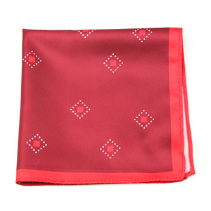 <strong>Red</strong> Check Silk <strong>Handkerchief</strong> Premium Pocket square <strong>Wholesale</strong> Hanky DPS5424C