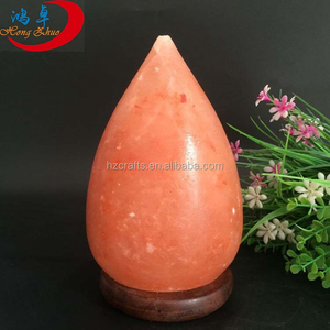Lámpara de Sal del Himalaya Tallada al por Mayor, Lámpara de Sal Creativa con Forma de Gota de <span class=keywords><strong>Agua</strong></span> - Product Image 2