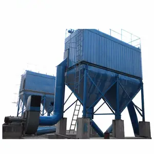 Industrial pulse jet baghouse dusting filter dust collector